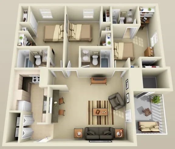 The Elm floor plan